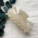 Fashion Leopard Print Hair Claws Geometric Hair Clamp Grab Hair Styling Hair Clips for Women Girls Hairpin Hair Accessories