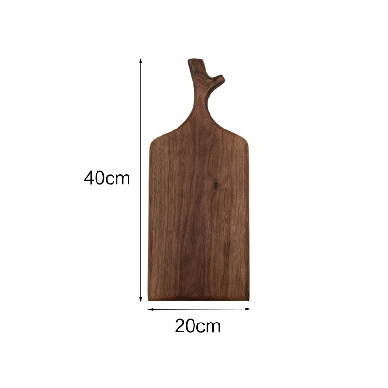 Black Walnut Wood Kitchen  Cutting Board Solid Wood Rootstock Lacquerless Fruit Chopping board Kitchen wooden cutting board