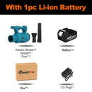 6 Speed Industry Cordless Air Blower Snow Blower Dust Leaf Collector Cleaning Sweeper Garden Power Tool For Makita 18V Battery