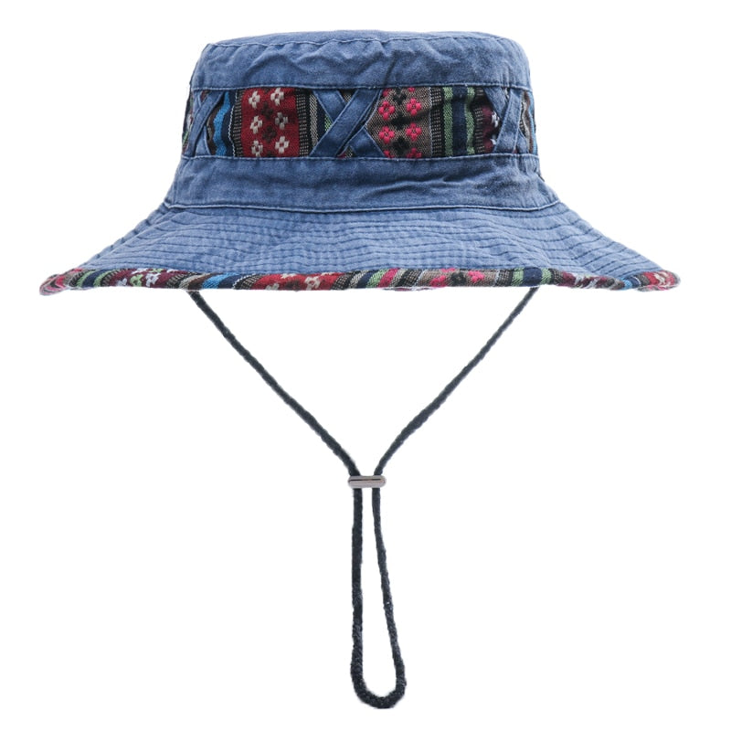 Waterproof Bucket Hat Summer Men Women Boonie Hat Outdoor UV Protection Wide Brim Panama Safari Hunting Hiking Fishing Sun Hat