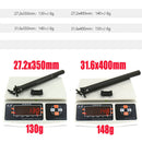 Tija de sillín de fibra de carbono ELITA ONE, tija de sillín de bicicleta de carretera/Mtb 130g UD mate 27,2/31,6*350/400mm, piezas de bicicleta