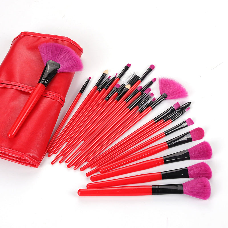Geschenktüte mit 24 Stück Make-up-Pinsel-Sets, professionelle Kosmetikpinsel, Augenbrauenpuder, Foundation, Schatten, Pinceaux, Make-up-Werkzeuge