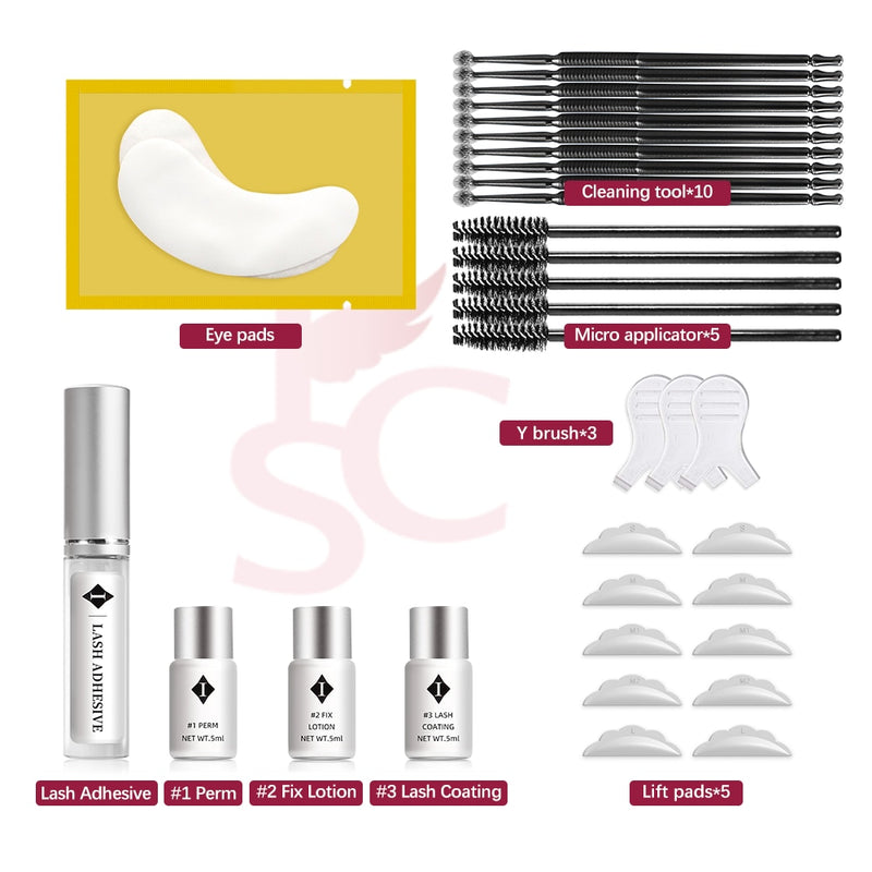 ICONSIGN 3-5 Minuten Quick Lash Perm Lash Lift Wimpern Perming Set Neue Version Lash Lift Kit Cilia Beauty Makeup Tools
