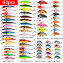 Aorace Fishing Lure Set Fishing Hard Bait Mini Minnow Floating Swing Crankbait Crazy Wobblers Artificial Bionic Crank Lures