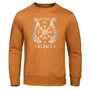 Viking legend Men Hoodies Sweatshirt Valhalla Odin Mens Sweatshirts 2022 Autumn Winter Casual Pullover Fleece Warm Streetwear