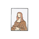 Pintor Van Gogh Autorretrato Broche Girasol VINCENT Esmalte Pin Jeans Mochila Arte Amantes Amigos Regalos