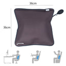 Almohadas de masaje de apoyo lumbar inflables portátiles Tcare - Diseño ortopédico para aliviar el dolor de espalda - Almohada de apoyo lumbar unisex