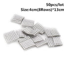 50 unids/lote de servilletas de 30cm, pañuelo cuadrado de tela satinada, servilleta de mesa para cena, decoración de boda, fiesta, evento, suministros para el hogar