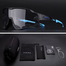 Gafas de sol de Ciclismo hombre Ciclismo de carretera reemplazo fotocromático 1 lentes mujer bicicleta montaña gafas de sol gafas Oculos Ciclismo