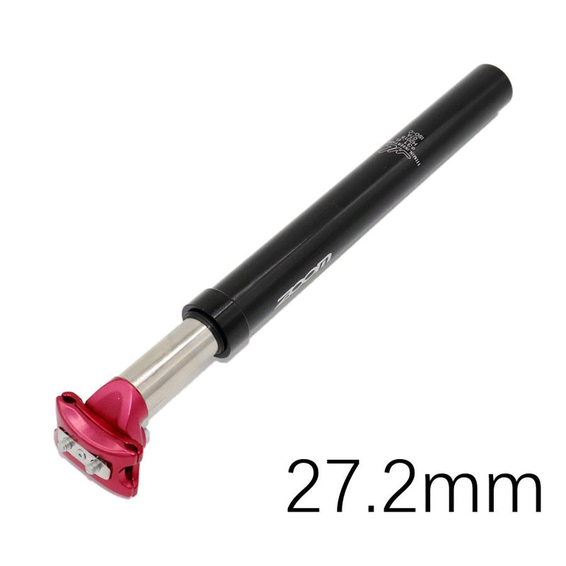 ZOOM Suspension Seatpost Shock Absorber Damping Alu MTB Mountain Bike Bicycle Seat Post 25.4 27.2 28.6 30.1 30.4 30.9 31.6 33.9