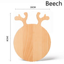 Chopping Boards Solid Wood Cutting Board Black Walnut Pizza Board Whole Wood Steak Bread Board Cutting Vegetables Fruit