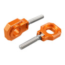 NICECNC 20mm Rear Axle Block Chain Adjuster For KTM SX SX-F EXC EXC-F XC XC-F XC-W XCF-W 85 125 200 250 300 350 400 450 500 530