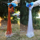 XC LOHAS American Hand Cast Fishing Net 2.4M-7.2M Small Mesh Hand Throw Cast Network With Sinker and without Sinker Fish Trap