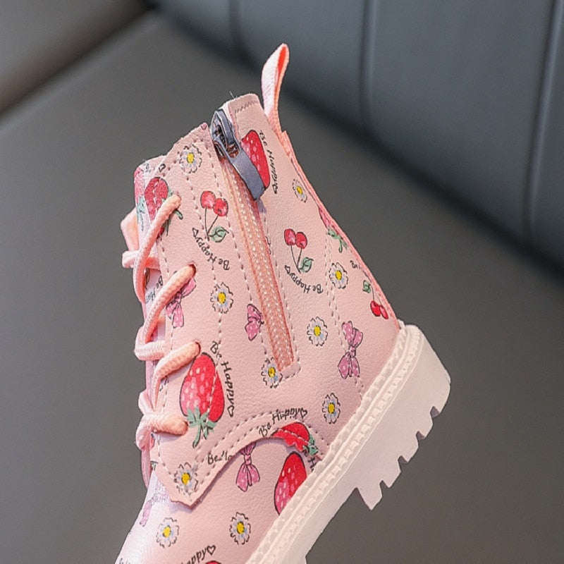 Winter Rubber Children Boots New 2019 Fashion Children Shoes For Girls Genuine Leather Boy Sneakers Sapato Infantil Kids Boots