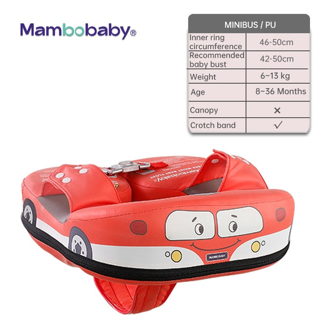 Mambobaby Baby Float Waist Swimming Rings Kids Non-inflatable Buoy Infant Swim Ring Swim Trainer Beach Pool Accessories Toys