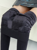 ATHVOTAR Winter Warm Leggings Women High Waist Girl Casual Leggins Thicken Push Up Elasticity Leggings for Women