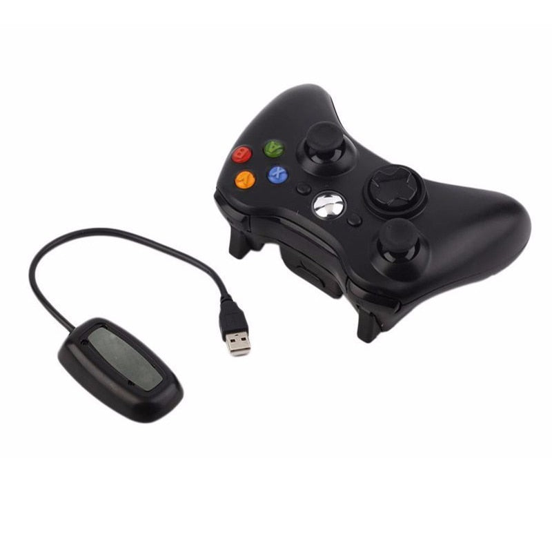 Controlador inalámbrico para Microsoft Xbox 360 con receptor de PC inalámbrico 2.4G Gamepad Joystick Controler