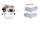 JR309A Electrical Stimulator Full Body Relax Muscle Therapy Massager,Pulse tens Acupuncture with therapy slipper+16pads+knitting