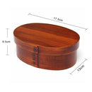 Wooden Lunch Box Japanese Bento Lunchbox Food Container Small Fruit Sushi Food Box Kids School Lunch Box Travel Picnic Tableware