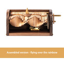 Music Box Pure Handmade Wood Pure Handmade Wood The Song Of Chasing The Waves Gift Box Packaging Modern Simple Festival Gift