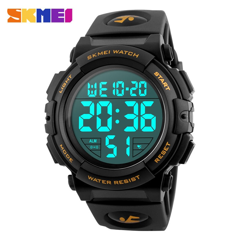 SKMEI Chrono Men Watch Top Luxury Brand Sport Watch Electronic Digital Male Wrist Clock Man 50M Waterproof Men&