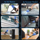 ATEnge Cordless Air Duster Cordless for Computer Cleaning, Replacement for Compressed Air Cans, Rechargeable Air Blower Cleaner