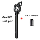 Suntour NCX Damping suspension seatpost bike bicycle mtb seat post 27.2 28.6 30.0 30.4 30.8 31.6*350mm sliver black Seatposts
