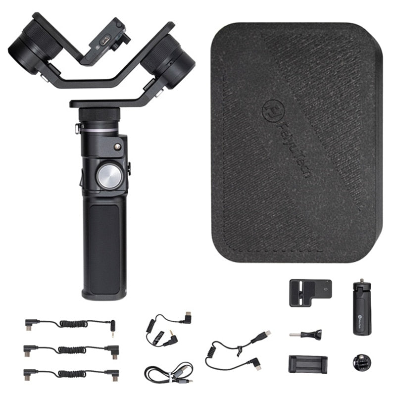 FeiyuTech Offizieller G6 Max 3-Achsen-Gimbal-Stabilisator für die spiegellose Taschen-Action-Kamera Sony ZV1 Canon GoPro 8