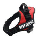 Dog Harness Service Dog K9 Reflective Harness Adjustable Nylon Collar Vest for Small Large Dogs Walking Running Pets Supplies