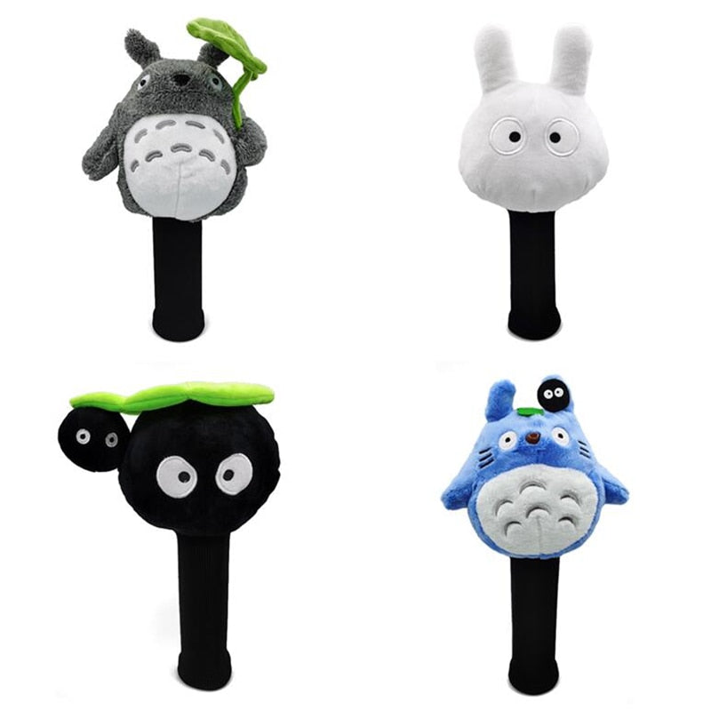 Animal Golf Wood Head Covers Golf Driver Fairway Headcover Plush Totoro Protecter Mascot Novelty Cute Gift