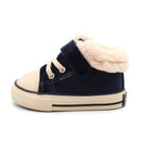 Baby Winter Shoes Girls 1-3 Years Old Warm Fur Boys Shoes Plus Velvet Girls Toddler Boots 2022 Winter Children&