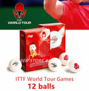 DHS DJ40+ 3-Star TOKYO Games WTT Competition ITTF 3 Star D40+ World Tour Table Tennis Ball Plastic ABS DHS Ping Pong Balls