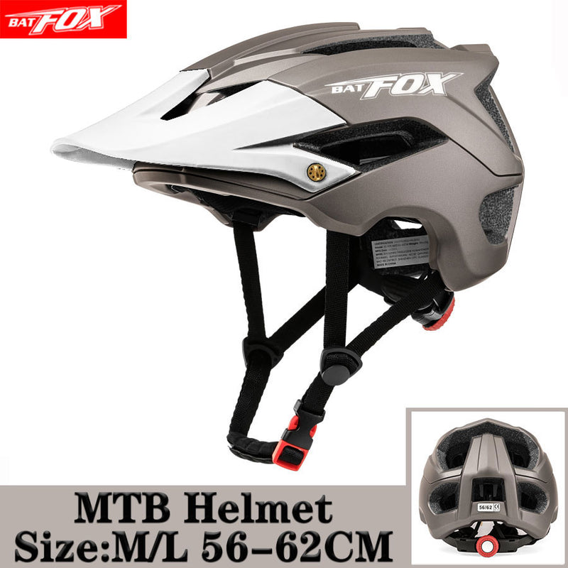 BATFOX Bike Racing Casco de bicicleta en molde Ciclismo MTB Carretera Casco Mtb Casco de ciclismo para hombres Mujeres Casco de bicicleta cascos bicicleta