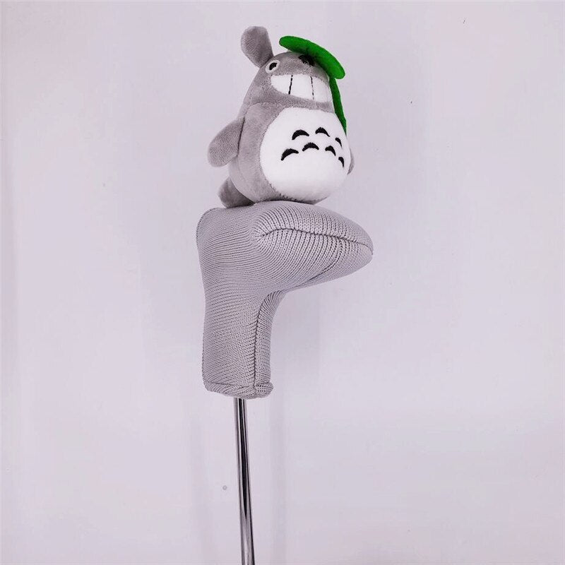 Animal Golf Wood Head Covers Golf Driver Fairway Headcover Plush Totoro Protecter Mascot Novelty Cute Gift