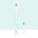 SEAGO Electric Toothbrush Sonic Rechargeable Travel Waterproof  Electronic Tooth 8 Brushes Soft Replacement Heads For Adult Gift