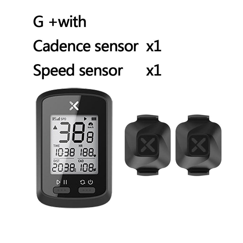 XOSS Bike Computer G+ Wireless GPS Speedometer Waterproof Road Bike MTB Bicycle Bluetooth ANT+ with Cadence Cycling Computers