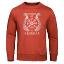 Viking legend Men Hoodies Sweatshirt Valhalla Odin Mens Sweatshirts 2022 Autumn Winter Casual Pullover Fleece Warm Streetwear