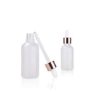 12 x 5ml 10ml 15ml 30ml 50ml 100ml Frost Glass Dropper Bottle Empty Cosmetic Packaging Container Vials Essential Oil Bottles