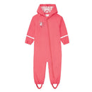 Kids Jumpsuit for Girls Waterproof Overall Girls PU Rain Pants Children Raincoat Baby Hooded Rainwear For Boys And Girls Clothes