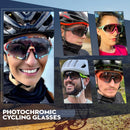 Kapvoe Photochrome Fahrradbrille Männer Frauen Sport Straße Mtb Mountainbike Fahrradbrille Fahrradbrille Brillen Goggle