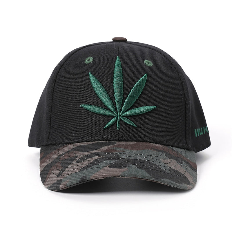 TOHUIYAN Leaf Embroidered Baseball Caps Women Gorras Para Mujer Snapback Hat Autumn Hip Hop Cap Casquette Homme Dad Hats for Men