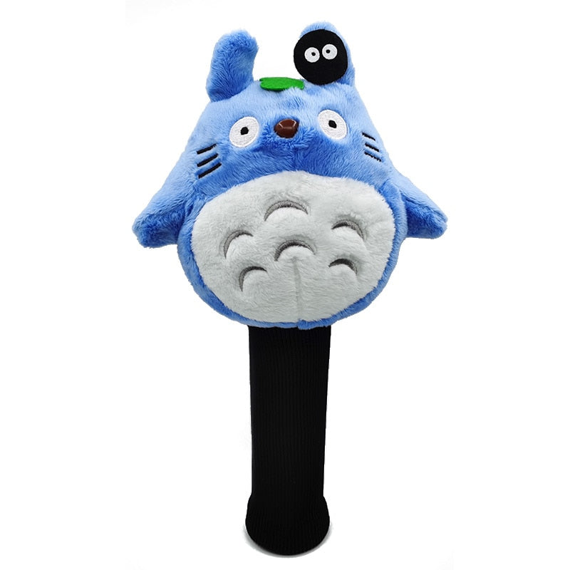 Animal Golf Wood Head Covers Golf Driver Fairway Headcover Plush Totoro Protecter Mascot Novelty Cute Gift