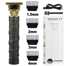 Close-cutting Digital Hairdresser Electric Hair Clipper Professional Barber Men Hair Trimmer Rechargeable 0mm T- Blade Machine