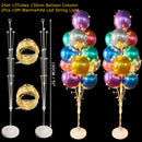 1Set 7/19 Tube Balloon Holder Balloons Stand Column Confetti Balloon Kids Birthday Party Baby Shower Wedding Decoration Supplies