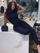 Kliou nuevo mono mujer elástico alto casual fitness deportivo mamelucos sin mangas cremallera activewear skinny traje de verano