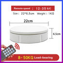 Máquina giratoria de cabina de 360 ​​°, soporte de fondo de pantalla giratoria, accesorios de fotografía, cámara de estudio fotográfico remota silenciosa