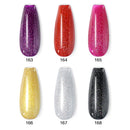 Beautilux Glitter Nail Gel Polish Kit 6pcs / set x10ml Mermaid Platinum Rainbow Chameleon Semi Permanente Nails Art Barniz Lote