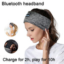 Drahtloses Bluetooth-Musik-Stirnband, Laufsport, elastisches Schweißband, Stirnbänder, schlafende Kopfbedeckung, Kopfhörer, Lautsprecher, Headset