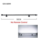 Luz de acuario RGB, lámpara de buceo con control remoto de 18-57cm, lámpara colorida de 90-260v para plantas, pecera, uso anfibio esencial
