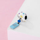 2021 Japanischer Stil Kultur Warme Wünsche Charms Metallperlen für Frauen 925 Sterling Silber Charm Schmuck für Armband Armreif Geschenk